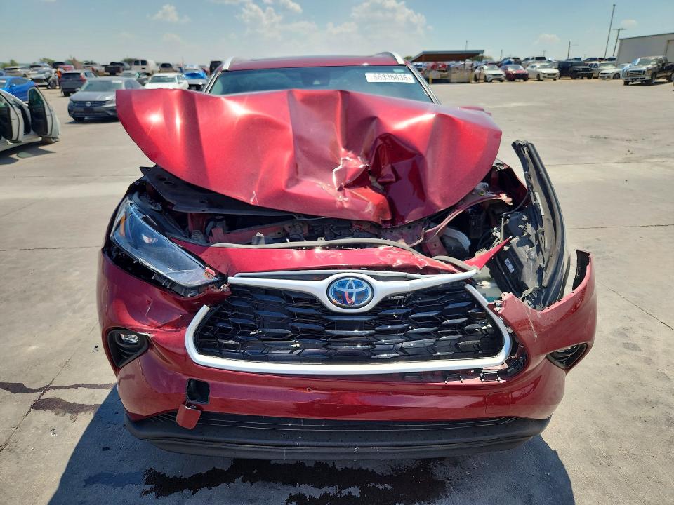 Aukcja sprzedaży 2022 Toyota Highlander Hybrid, vin: 5TDGARAH9NS515281, numer aukcji: 66836636