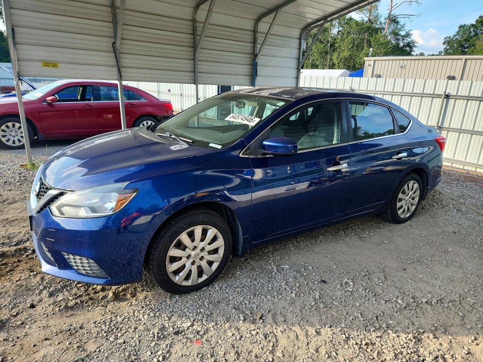 64574946 :رقم المزاد ، 3N1AB7APXGY220073 vin ، 2016 Nissan Sentra مزاد بيع
