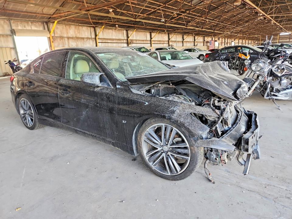 65548136 :رقم المزاد ، JN1BV7AP7EM671652 vin ، 2014 Infiniti Q50 مزاد بيع