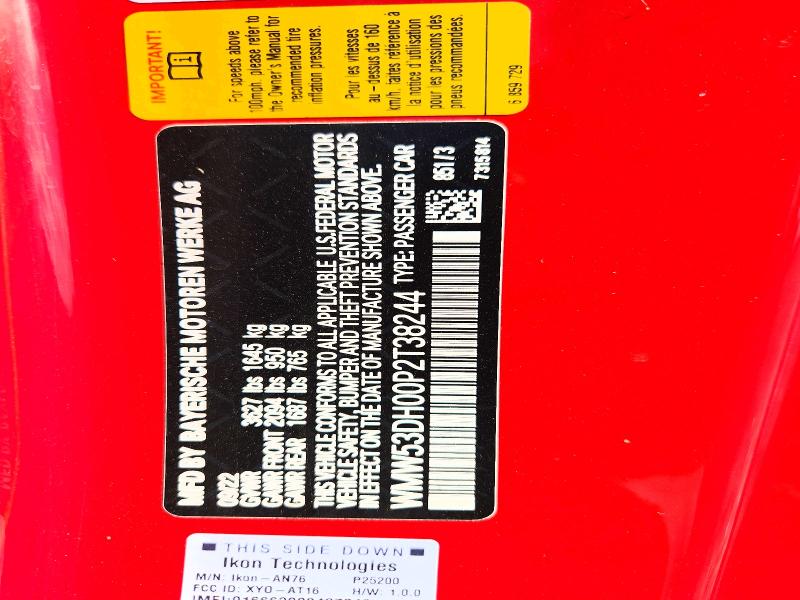 64900406 :رقم المزاد ، WMW53DH00P2T38244 vin ، 2023 Mini Cooper مزاد بيع