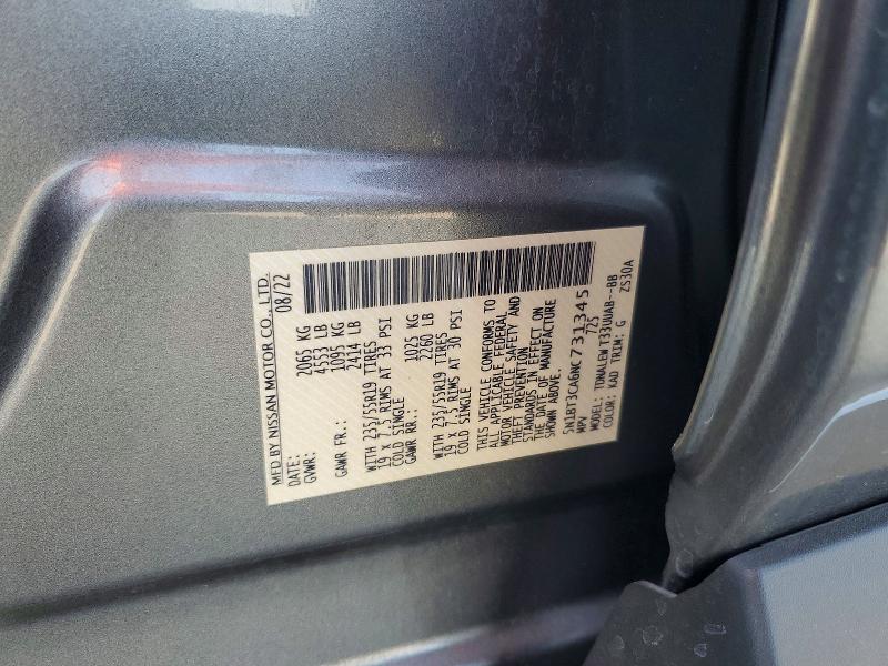 Aukcja sprzedaży 2022 Nissan Rogue, vin: 5N1BT3CA6NC731345, numer aukcji: 64116486