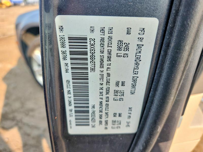 Aukcja sprzedaży 2006 Chrysler 300c, vin: 2C3KK63H66H277381, numer aukcji: 64982886