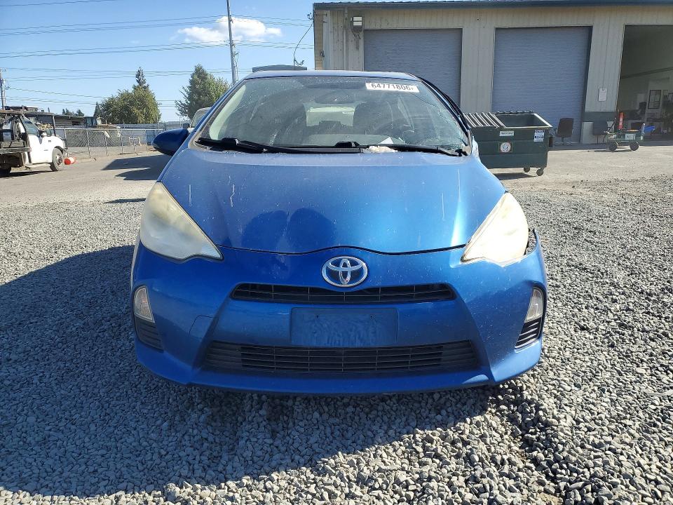 Продаж на аукціоні авто 2013 Toyota Prius C, vin: JTDKDTB31D1546411, номер лоту: 64771806