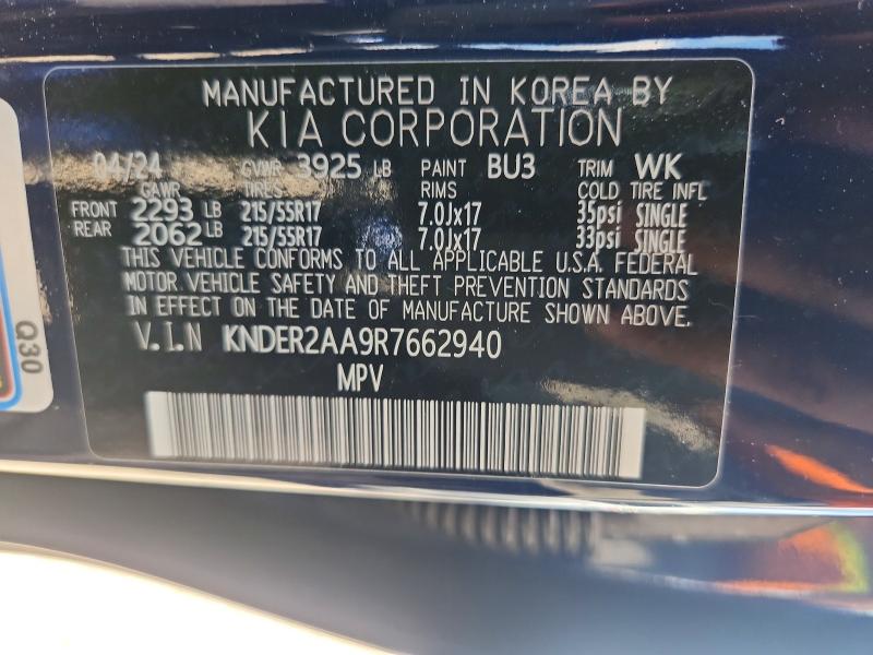 Aukcja sprzedaży 2024 Kia Seltos, vin: KNDER2AA9R7662940, numer aukcji: 65893216