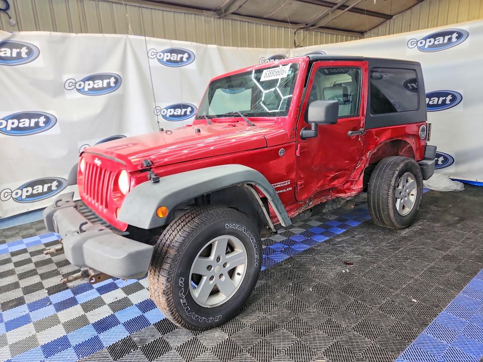 Auction sale of the 2010 Jeep Wrangler, vin: 1J4AA2D17AL136183, lot number: 63895606