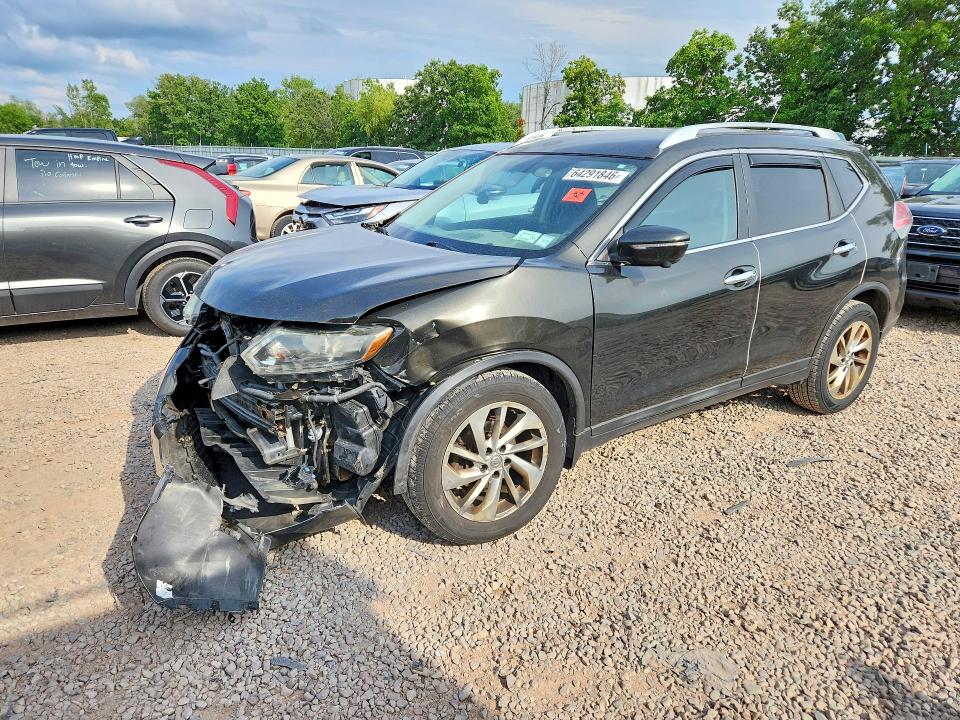 2014 Nissan Rogue მანქანა იყიდება აუქციონზე, vin: 5N1AT2MV3EC861574, აუქციონის ნომერი: 64291846