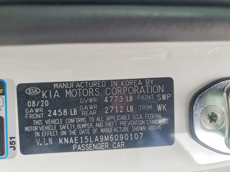 2021 Kia Stinger მანქანა იყიდება აუქციონზე, vin: KNAE15LA9M6090107, აუქციონის ნომერი: 64764976