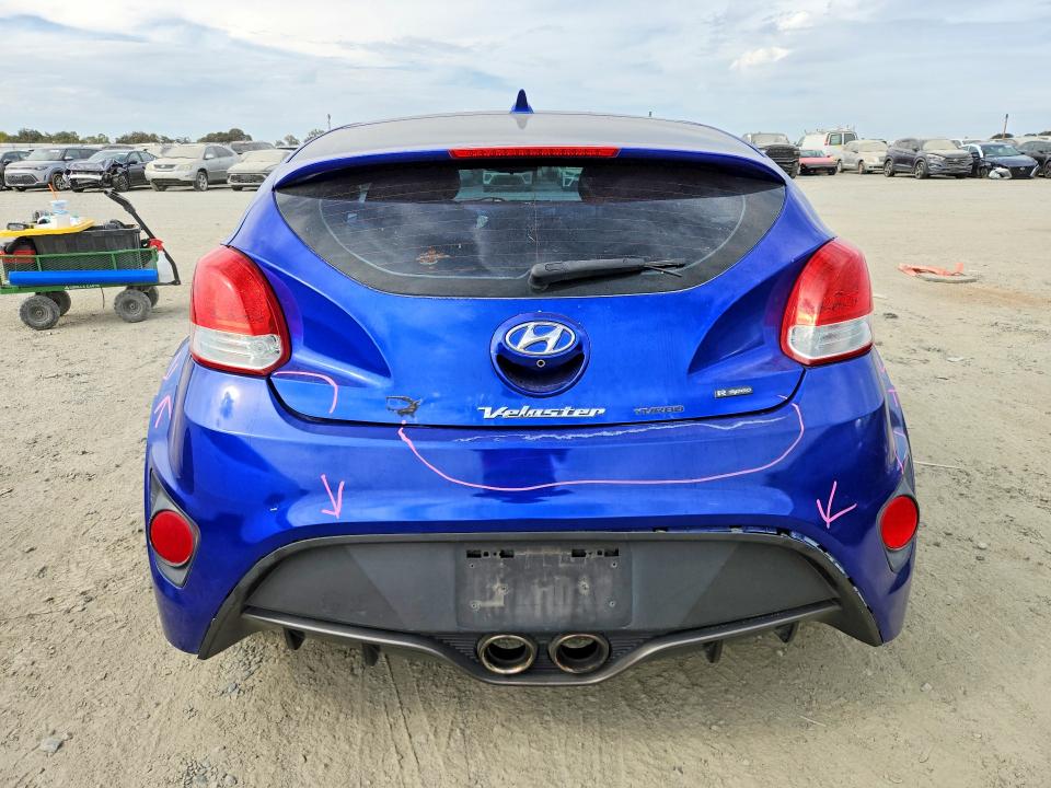 2014 Hyundai Veloster მანქანა იყიდება აუქციონზე, vin: KMHTC6AE0EU202186, აუქციონის ნომერი: 66978166