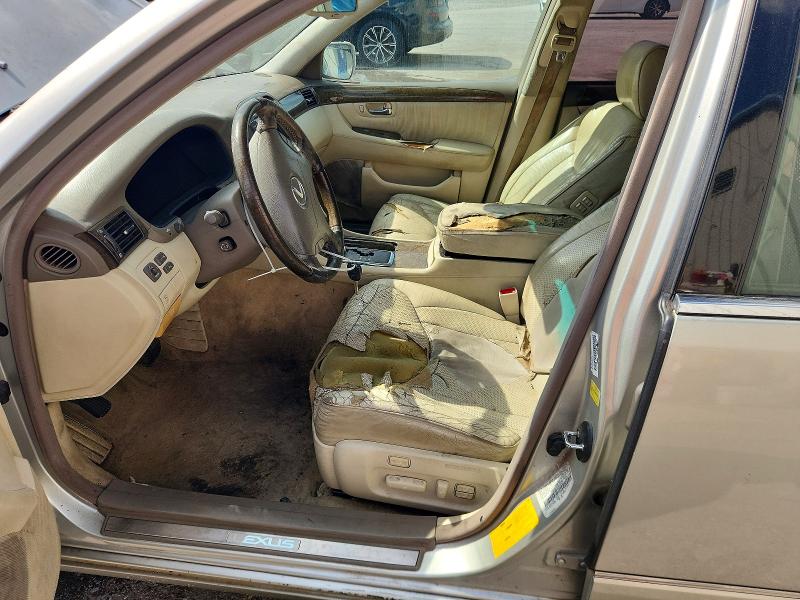 Aukcja sprzedaży 2002 Lexus Ls, vin: JTHBN30F820086479, numer aukcji: 65116606