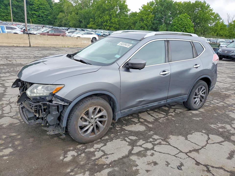 64539476 :رقم المزاد ، 5N1AT2MV2GC802339 vin ، 2016 Nissan Rogue مزاد بيع