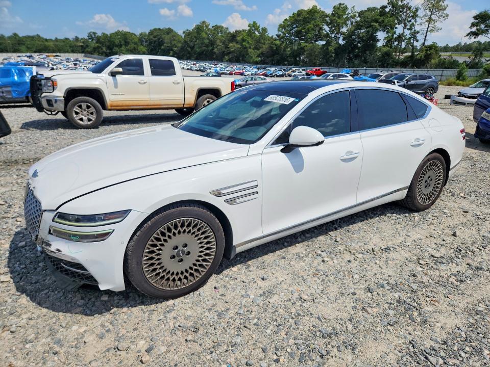65502636 :رقم المزاد ، KMTGB4SCXNU095806 vin ، 2022 Genesis G80 مزاد بيع