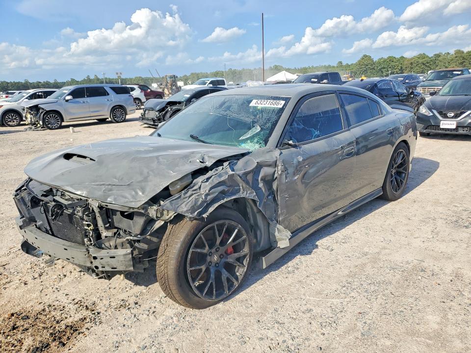 63231686 :رقم المزاد ، 2C3CDXGJ3JH319290 vin ، 2018 Dodge Charger مزاد بيع