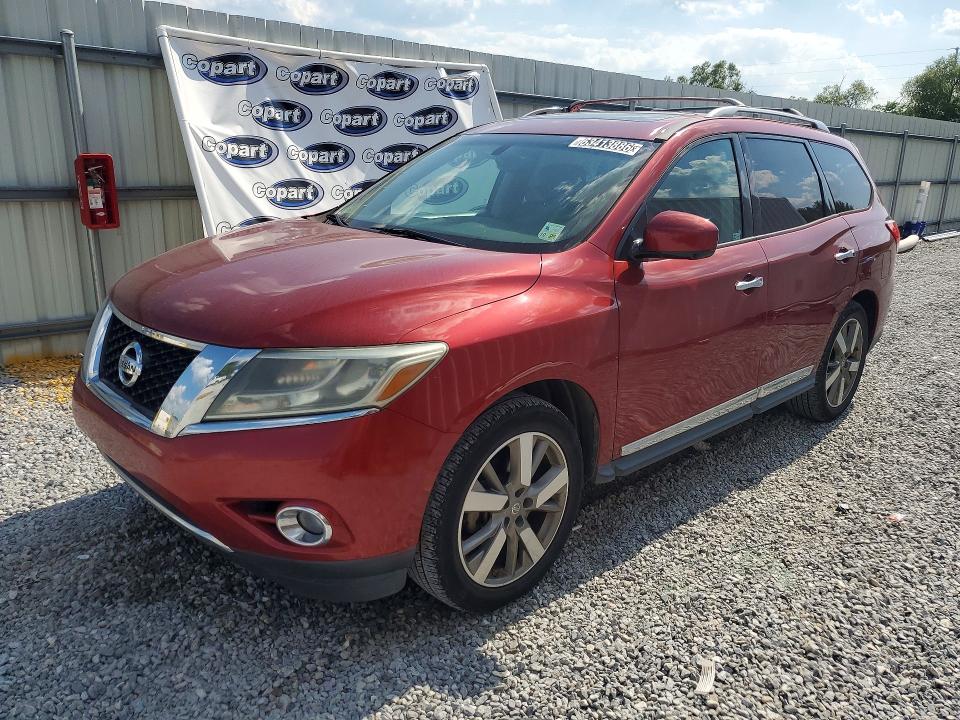 Продажа на аукционе авто 2013 Nissan Pathfinder, vin: 5N1AR2MN1DC600117, номер лота: 63413886