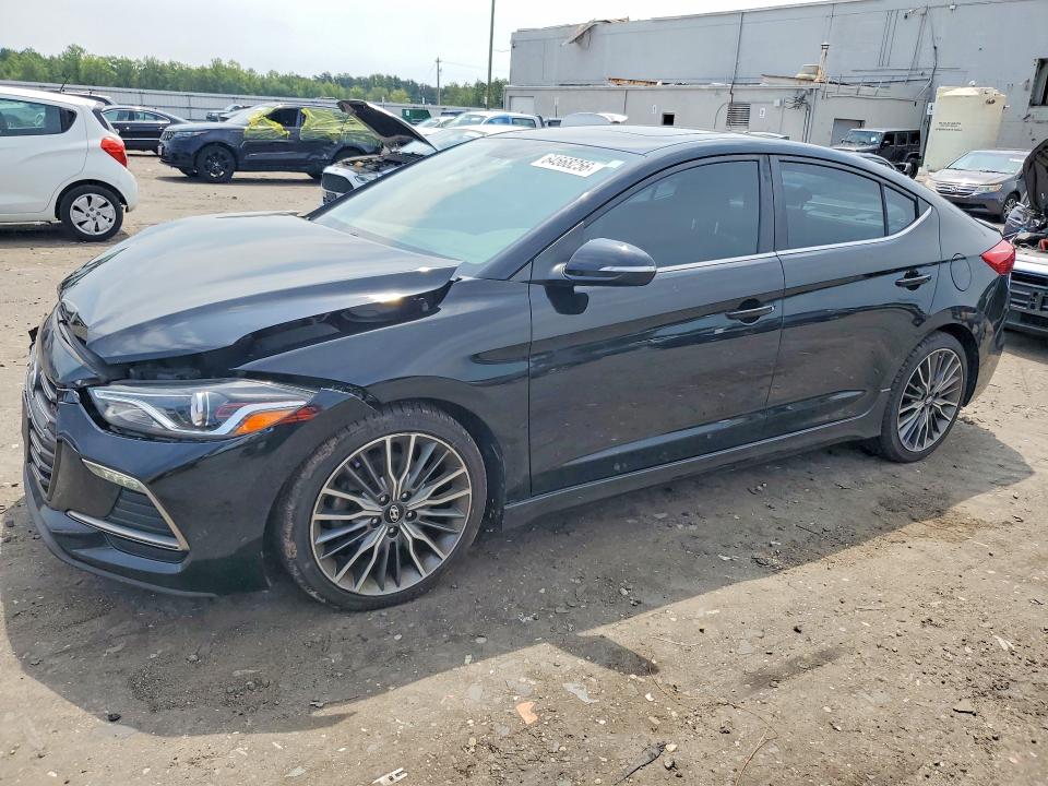 Auction sale of the 2018 Hyundai Elantra, vin: KMHD04LB8JU499139, lot number: 64568256