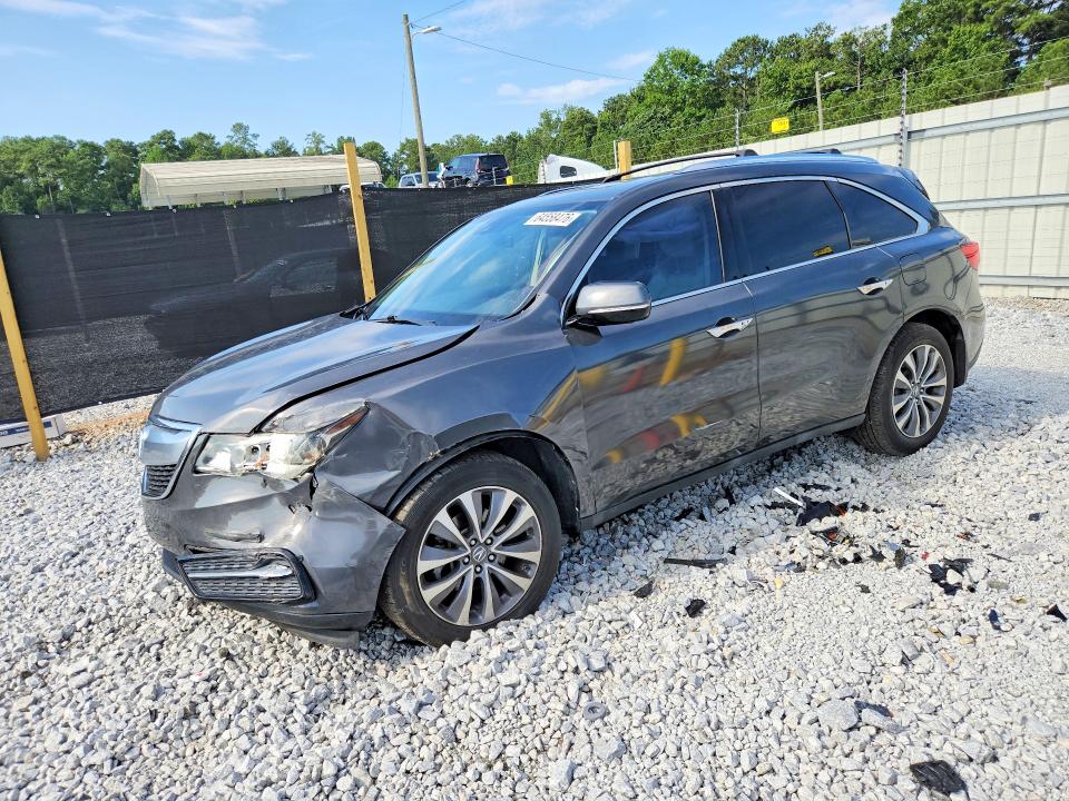 Продажа на аукционе авто 2016 Acura Mdx, vin: 5FRYD3H64GB014091, номер лота: 64558476