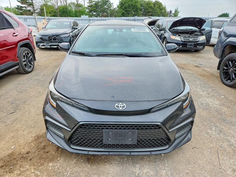 2020 Toyota Corolla მანქანა იყიდება აუქციონზე, vin: 5YFB4RBEXLP014038, აუქციონის ნომერი: 63300606