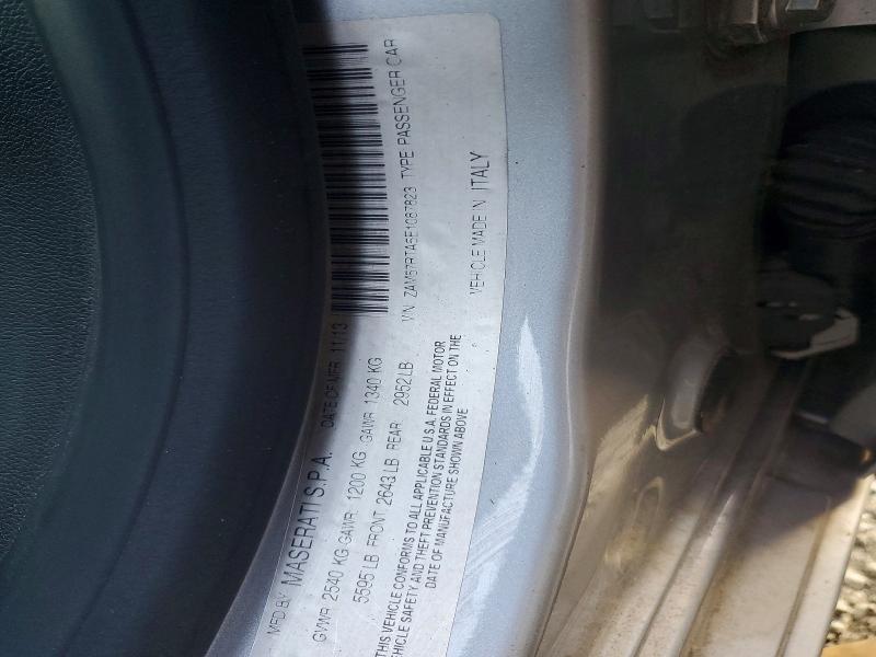 Продаж на аукціоні авто 2014 Maserati Ghibli, vin: ZAM57RTA5E1087823, номер лоту: 65312026