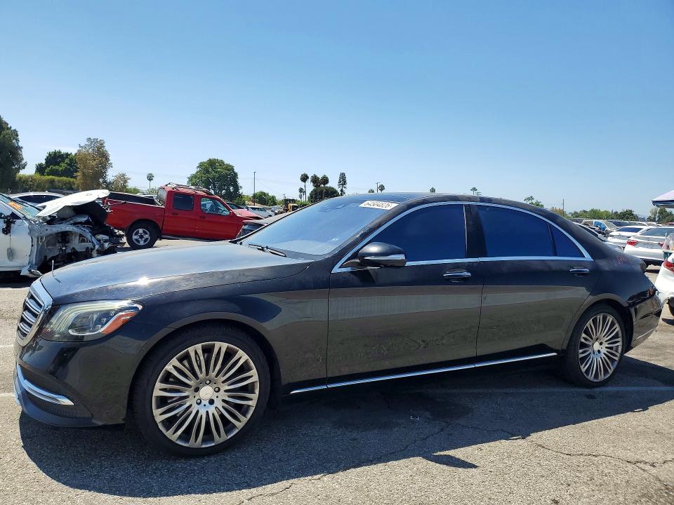 2018 Mercedes-benz S მანქანა იყიდება აუქციონზე, vin: WDDUG6GBXJA347053, აუქციონის ნომერი: 64504826