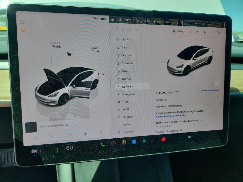 Aukcja sprzedaży 2023 Tesla Model 3, vin: 5YJ3E1EA9PF384698, numer aukcji: 64193016