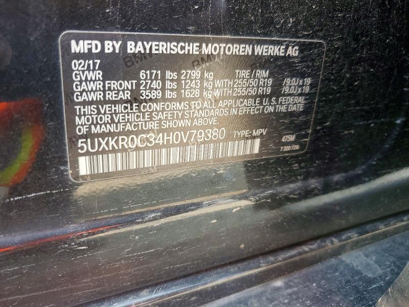 Продажа на аукционе авто 2017 Bmw X5, vin: 5UXKR0C34H0V79380, номер лота: 65513686