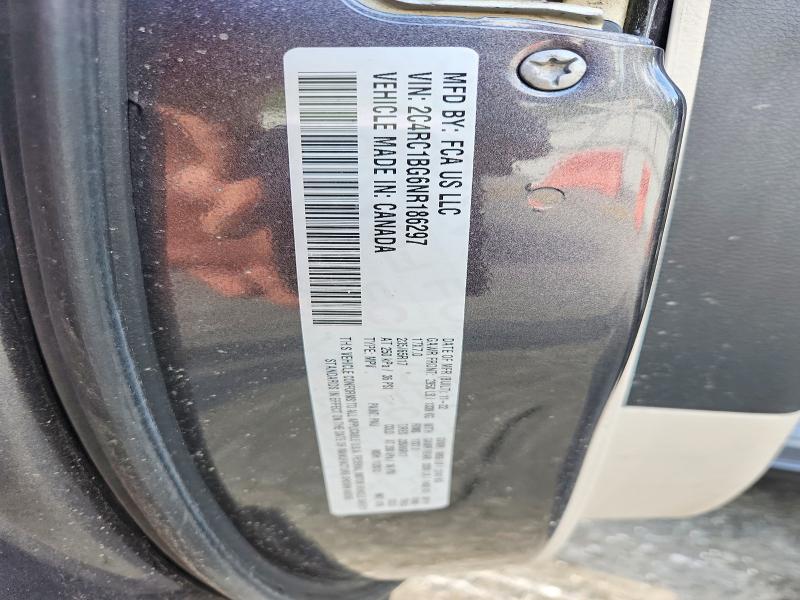 2022 Chrysler Pacifica მანქანა იყიდება აუქციონზე, vin: 2C4RC1BG6NR186297, აუქციონის ნომერი: 66754006