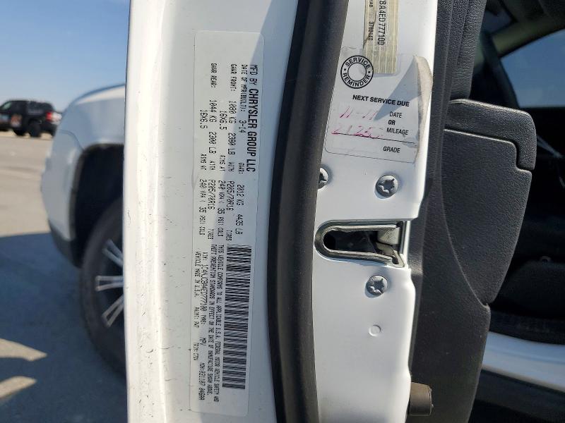 65539266 :رقم المزاد ، 1C4NJCBA4ED777100 vin ، 2014 Jeep Compass مزاد بيع