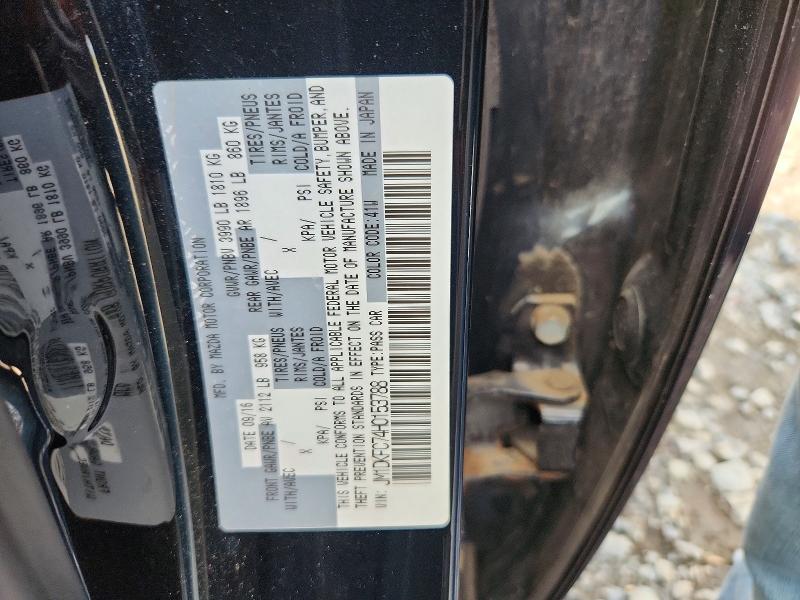 Продаж на аукціоні авто 2017 Mazda Cx-3, vin: JM1DKFC74H0153788, номер лоту: 67272396