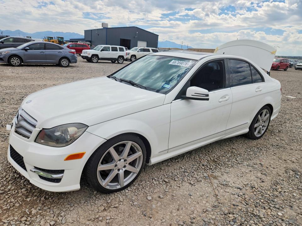 66769076 :رقم المزاد ، WDDGF4HB9EA960922 vin ، 2014 Mercedes-benz C مزاد بيع