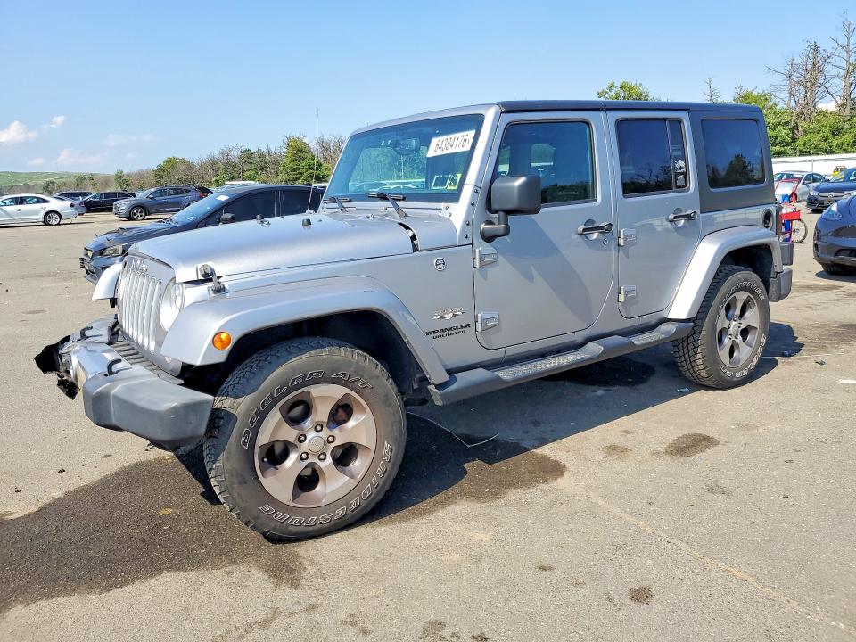 2017 Jeep Wrangler Unlimited მანქანა იყიდება აუქციონზე, vin: 1C4BJWEG5HL590169, აუქციონის ნომერი: 64384176