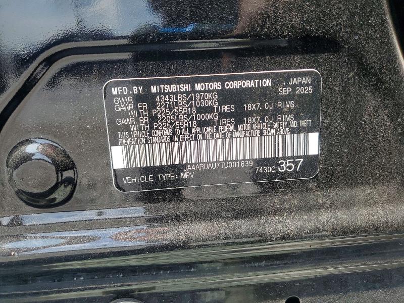 Продаж на аукціоні авто 2026 Mitsubishi Outlander Sport, vin: JA4ARUAU7TU001639, номер лоту: 65636836