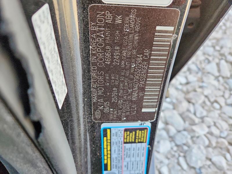 66724926 :رقم المزاد ، KNALN4D79G5212984 vin ، 2016 Kia Cadenza مزاد بيع