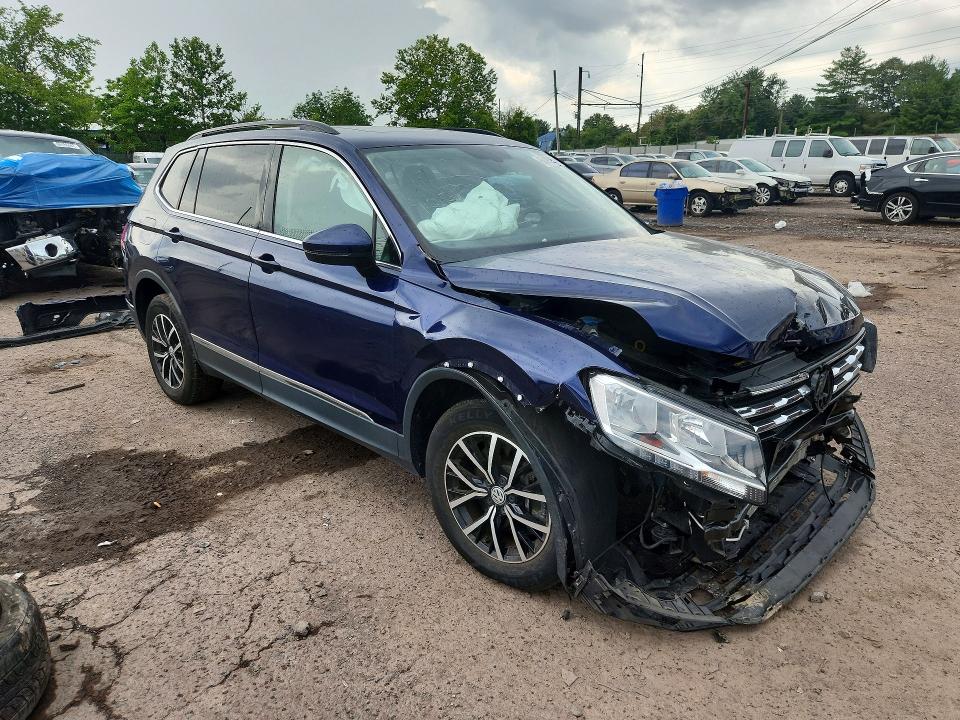 2021 Volkswagen Tiguan მანქანა იყიდება აუქციონზე, vin: 3VV2B7AX8MM091286, აუქციონის ნომერი: 66493986