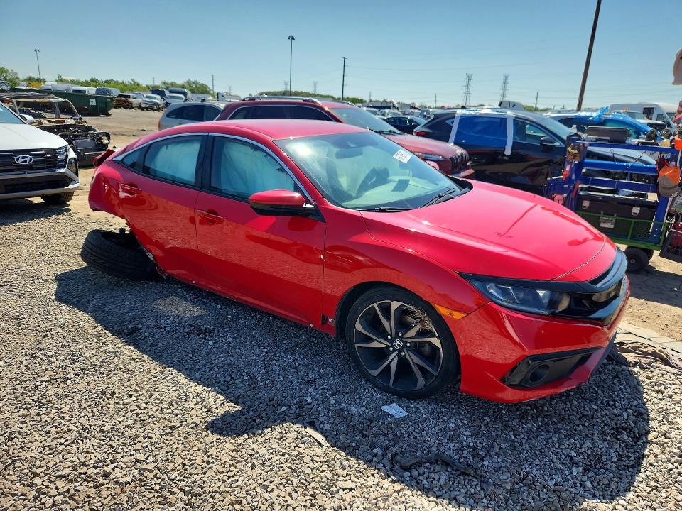 2021 Honda Civic მანქანა იყიდება აუქციონზე, vin: 2HGFC2F8XMH535768, აუქციონის ნომერი: 63795676