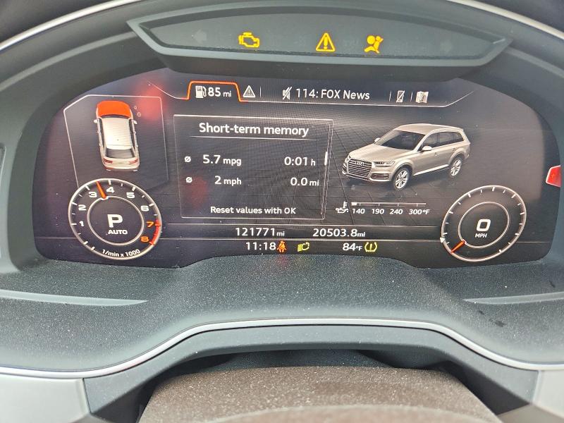 Aukcja sprzedaży 2019 Audi Q7, vin: WA1LHAF78KD024441, numer aukcji: 63473166