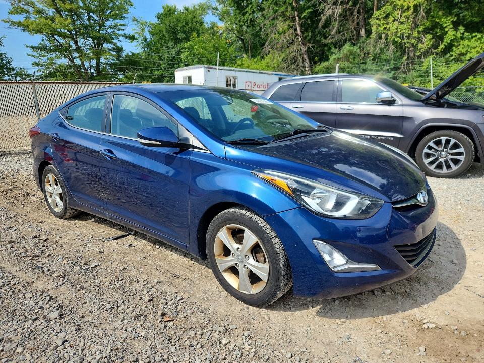 64201586 :رقم المزاد ، 5NPDH4AE8GH691190 vin ، 2016 Hyundai Elantra مزاد بيع