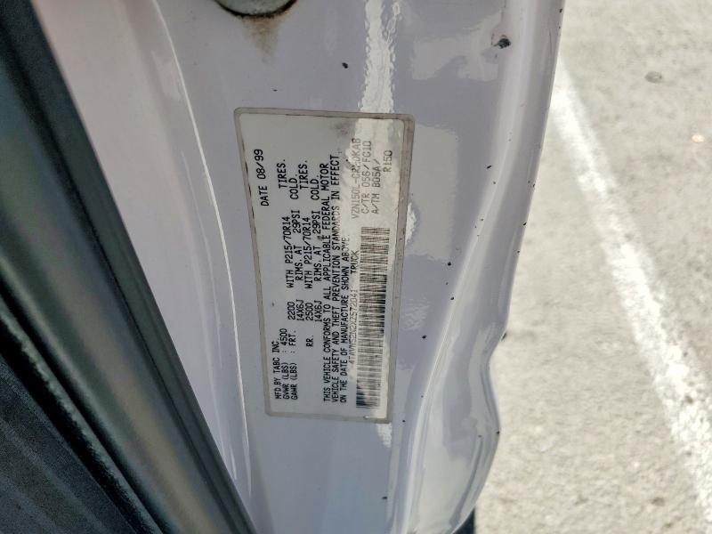 Продаж на аукціоні авто 1999 Toyota Tacoma, vin: 4TAVN52N2XZ572041, номер лоту: 62851816