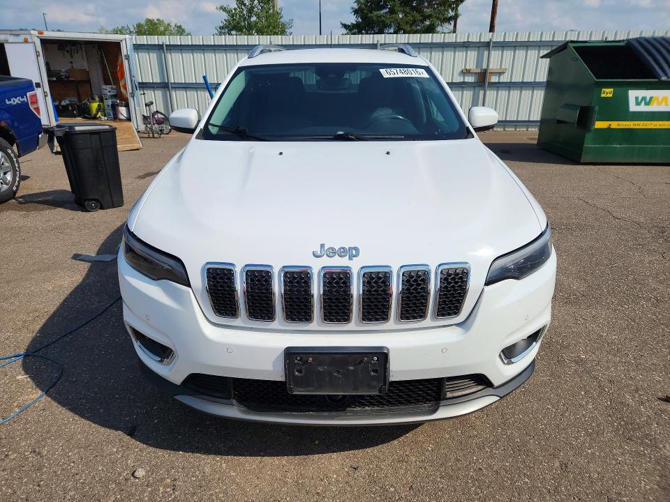 Продажа на аукционе авто 2019 Jeep Cherokee, vin: 1C4PJMDN1KD180707, номер лота: 65748016