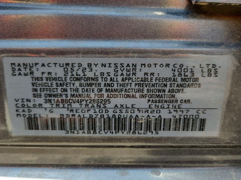 Aukcja sprzedaży 2023 Nissan Sentra, vin: 3N1AB8CV4PY286295, numer aukcji: 64900296