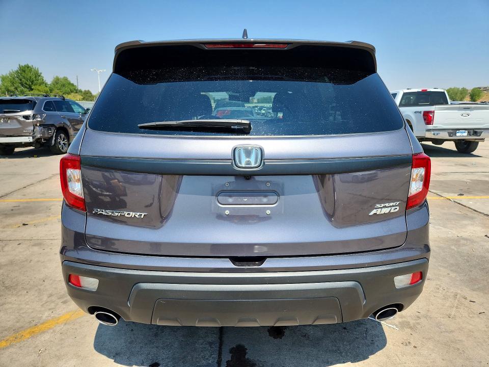Продажа на аукционе авто 2021 Honda Passport, vin: 5FNYF8H27MB043523, номер лота: 64132996