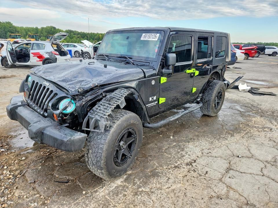 2008 Jeep Wrangler Unlimited მანქანა იყიდება აუქციონზე, vin: 1J4GA39168L650013, აუქციონის ნომერი: 66193126