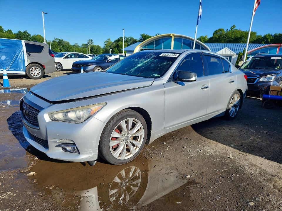 Aukcja sprzedaży 2014 Infiniti Q50 Hybrid, vin: JN1AV7AR7EM701911, numer aukcji: 66264046