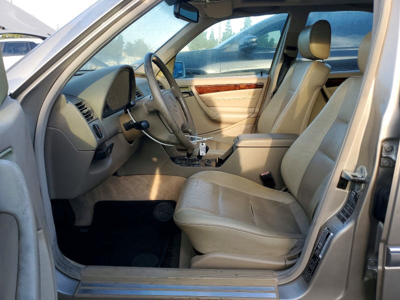 59898746 :رقم المزاد ، WDBHA24G8XA758951 vin ، 1999 Mercedes-benz C مزاد بيع