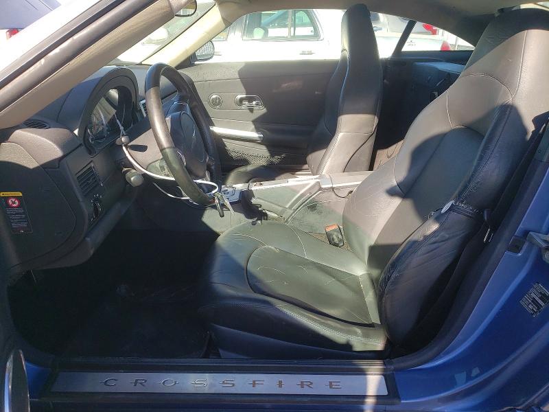 66444646 :رقم المزاد ، 1C3AN69L25X027208 vin ، 2005 Chrysler Crossfire مزاد بيع