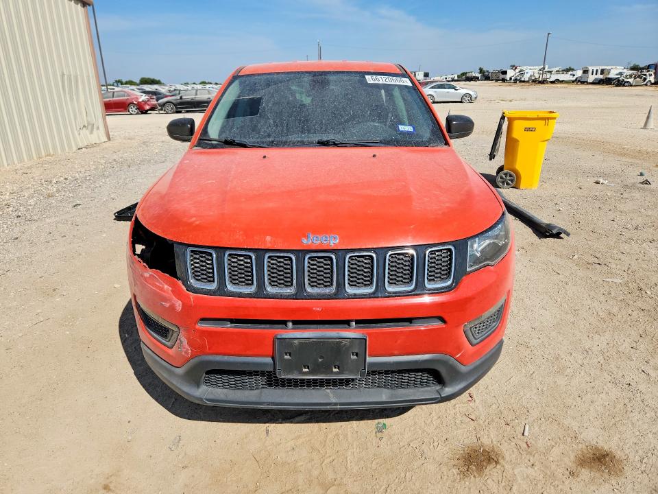 Продаж на аукціоні авто 2018 Jeep Compass, vin: 3C4NJCAB8JT106964, номер лоту: 66120666
