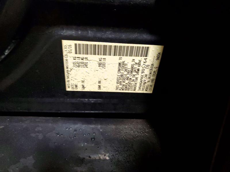 64556036 :رقم المزاد ، 1N4AA6APXGC905764 vin ، 2016 Nissan Maxima مزاد بيع