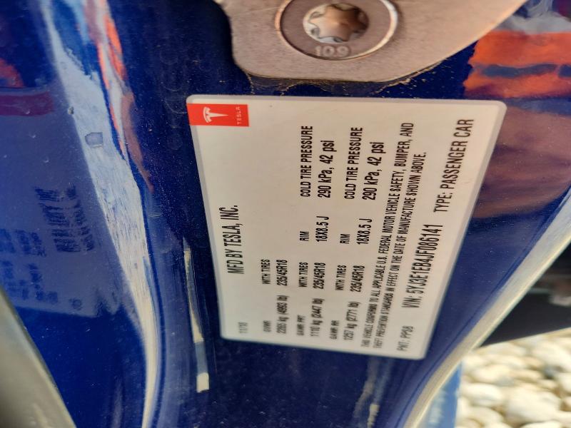 63766896 :رقم المزاد ، 5YJ3E1EB4JF086141 vin ، 2018 Tesla Model 3 Awd W/long R مزاد بيع