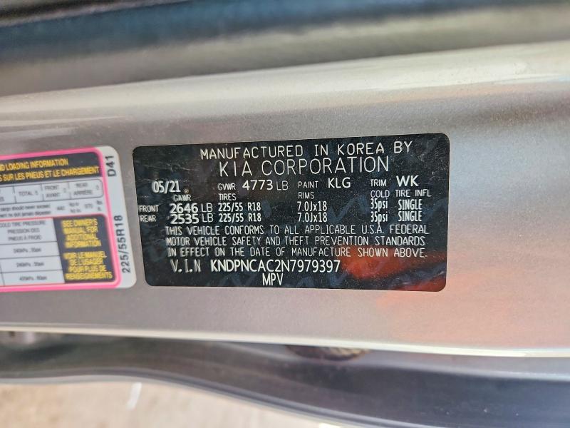 Aukcja sprzedaży 2022 Kia Sportage, vin: KNDPNCAC2N7979397, numer aukcji: 64150066