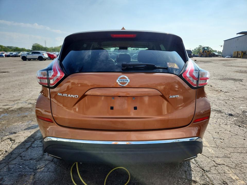 66713806 :رقم المزاد ، 5N1AZ2MH5FN242201 vin ، 2015 Nissan Murano مزاد بيع