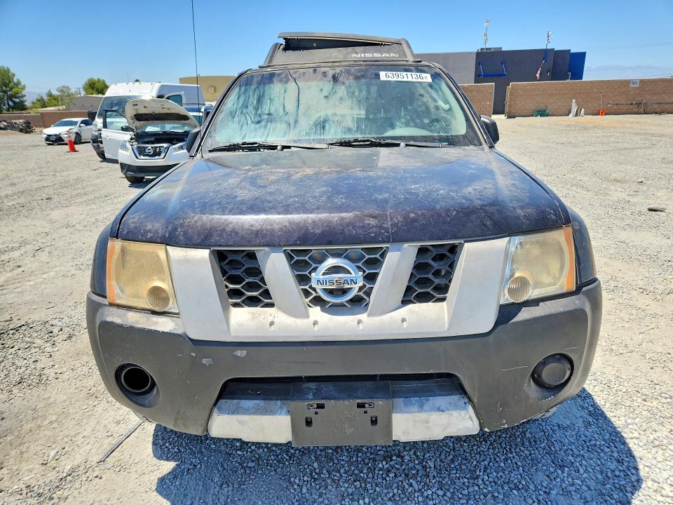 2005 Nissan Xterra მანქანა იყიდება აუქციონზე, vin: 5N1AN08U25C643142, აუქციონის ნომერი: 63951136