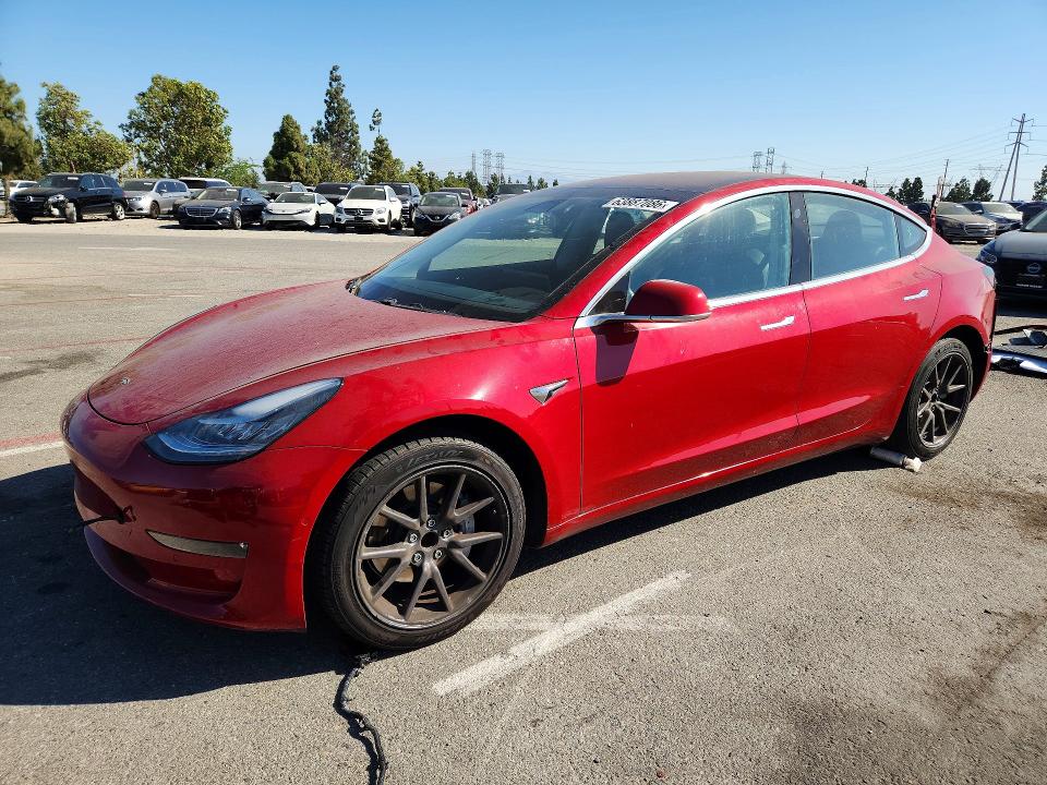 Auction sale of the 2018 Tesla Model 3, vin: 5YJ3E1EA5JF016705, lot number: 63887086